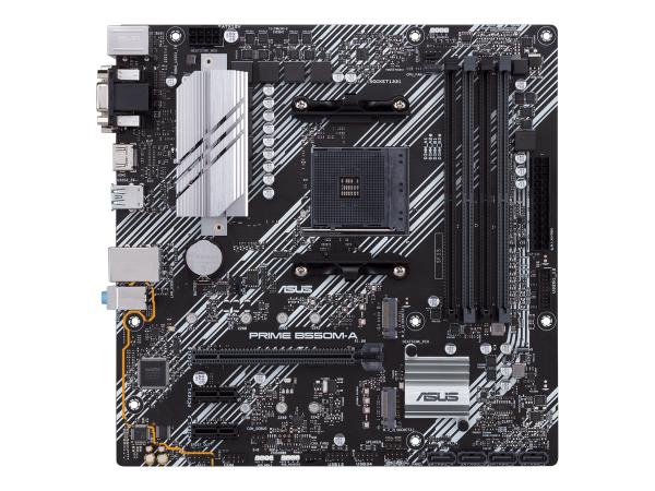 ASUS PRIME B550M-A/CSM - Motherboard - micro ATX - Socket AM4 - AMD B550 Chipsatz - USB 3.2 Gen 1, USB 3.2 Gen