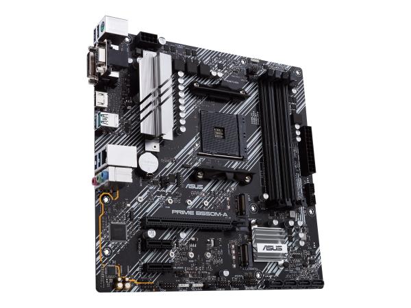 ASUS PRIME B550M-A/CSM - Motherboard - micro ATX - Socket AM4 - AMD B550 Chipsatz - USB 3.2 Gen 1, USB 3.2 Gen