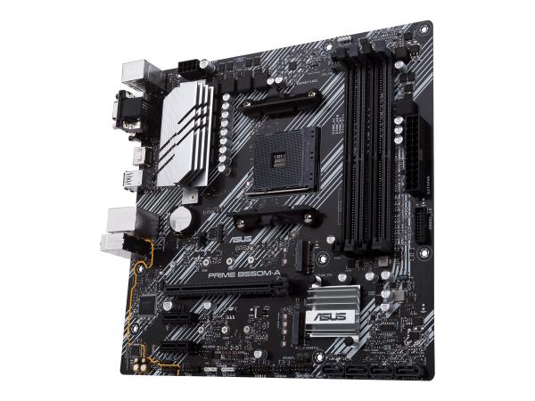 ASUS PRIME B550M-A/CSM - Motherboard - micro ATX - Socket AM4 - AMD B550 Chipsatz - USB 3.2 Gen 1, USB 3.2 Gen