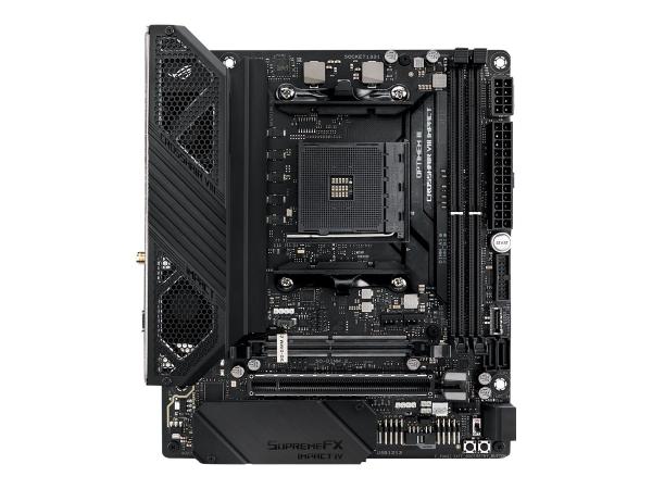 ASUS ROG Crosshair VIII Impact - Motherboard - ATX - Socket AM4 - AMD X570 Chipsatz - USB-C Gen2, USB 3.2 Gen 