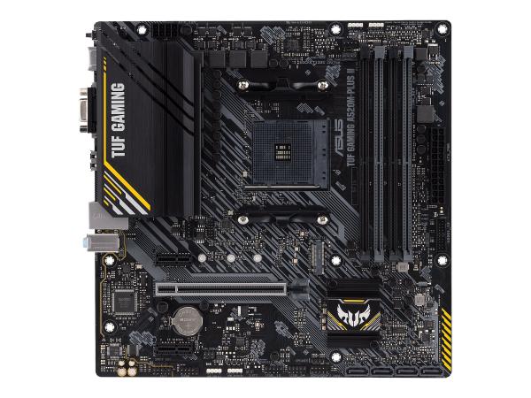 ASUS TUF GAMING A520M-PLUS II - Motherboard - micro ATX - Socket AM4 - AMD A520 Chipsatz - USB 3.2 Gen 1 - Gig