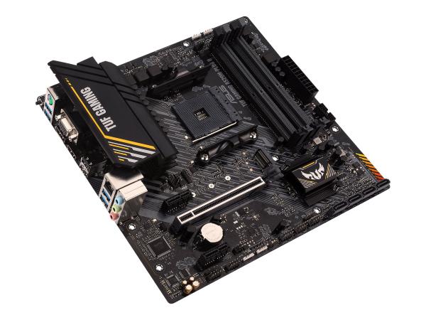 ASUS TUF GAMING A520M-PLUS II - Motherboard - micro ATX - Socket AM4 - AMD A520 Chipsatz - USB 3.2 Gen 1 - Gig