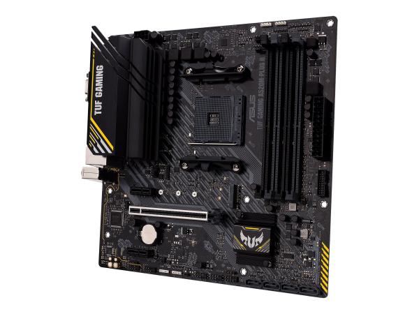 ASUS TUF GAMING A520M-PLUS II - Motherboard - micro ATX - Socket AM4 - AMD A520 Chipsatz - USB 3.2 Gen 1 - Gig