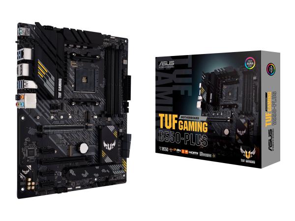ASUS TUF GAMING B550-PLUS - Motherboard - ATX - Socket AM4 - AMD B550 Chipsatz - USB-C Gen2, USB 3.2 Gen 1, US