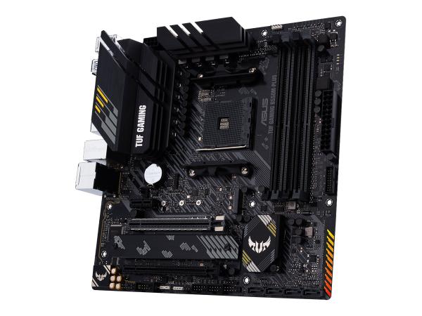 ASUS TUF GAMING B550M-PLUS - Motherboard - micro ATX - Socket AM4 - AMD B550 Chipsatz - USB-C Gen2, USB 3.2 Ge