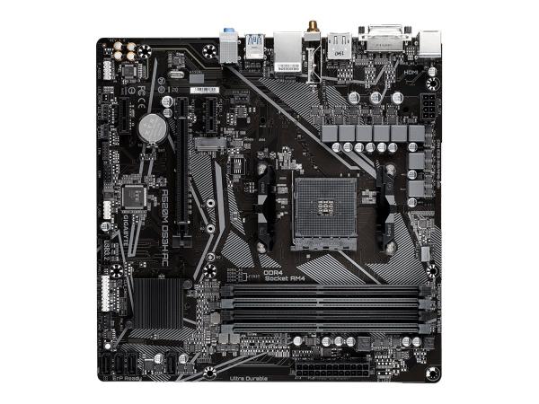 Gigabyte A520M DS3H AC - 1.X - Motherboard - micro ATX - Socket AM4 - AMD A520 Chipsatz - USB 3.2 Gen 1 - Giga