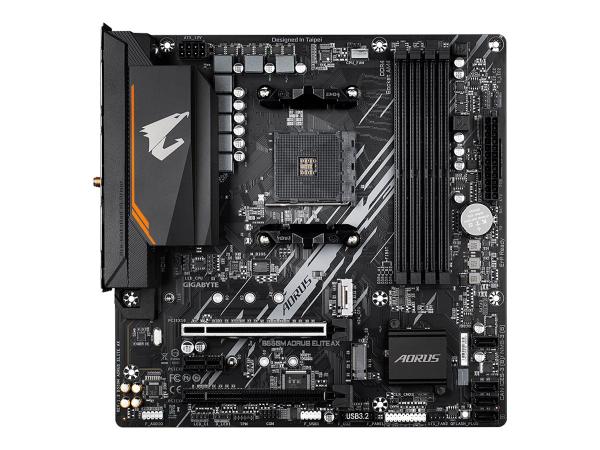 Gigabyte AORUS B550M ELITE AX - 1.3 - Motherboard - micro ATX - Socket AM4 - AMD B550 Chipsatz - USB 3.2 Gen 1