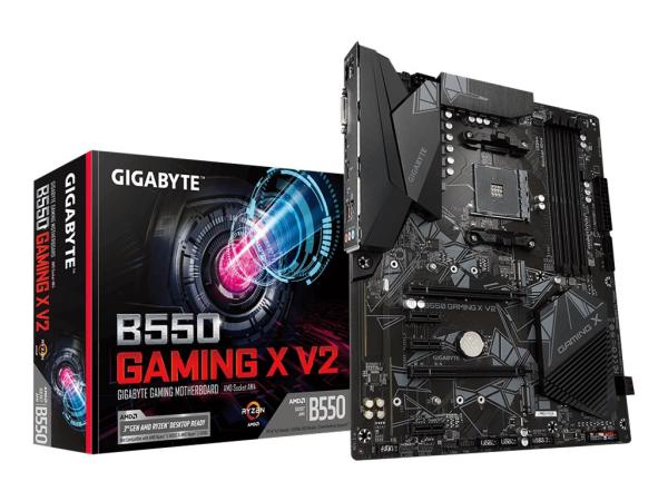 Gigabyte B550 GAMING X V2 - 1.0 - Motherboard - ATX - Socket AM4 - AMD B550 Chipsatz - USB 3.2 Gen 1, USB 3.2 