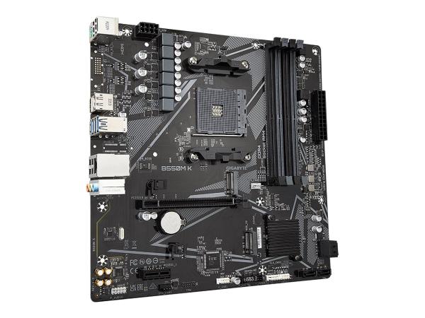 Gigabyte B550M K - 1.0 - Motherboard - micro ATX - Socket AM4 - AMD B550 Chipsatz - USB 3.2 Gen 1 - Gigabit LA