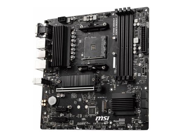 MSI B550M PRO-VDH - Motherboard - micro ATX - Socket AM4 - AMD B550 Chipsatz - USB-C Gen1, USB 3.2 Gen 1 - Gig