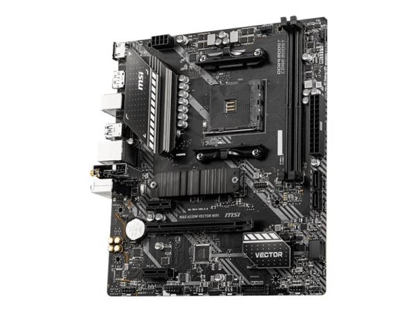 MSI MAG A520M VECTOR WIFI - Motherboard - micro ATX - Socket AM4 - AMD A520 Chipsatz - USB 3.2 Gen 1 - Gigabit
