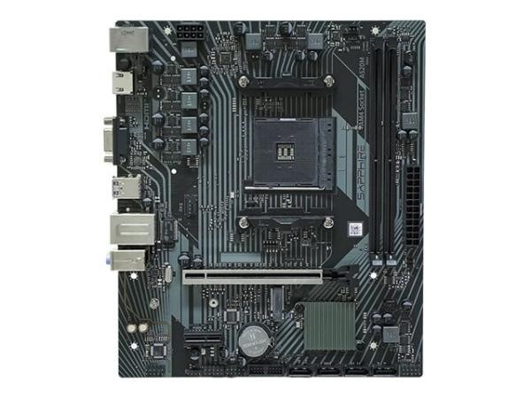Sapphire A520M-E - Motherboard - micro ATX - Socket AM4 - AMD A520 Chipsatz - USB 3.2 Gen 1 - Gigabit LAN - On