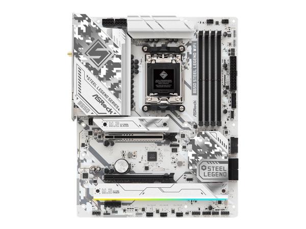 ASRock B650 Steel Legend WiFi - Motherboard - ATX - Socket AM5 - AMD B650 Chipsatz - USB-C 3.2 Gen 2x2, USB 3.