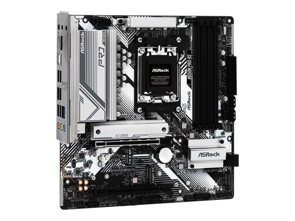 ASRock B650M PRO RS - Motherboard - micro ATX - Socket AM5 - AMD B650 Chipsatz - USB-C 3.2 Gen2, USB-C 3.2 Gen