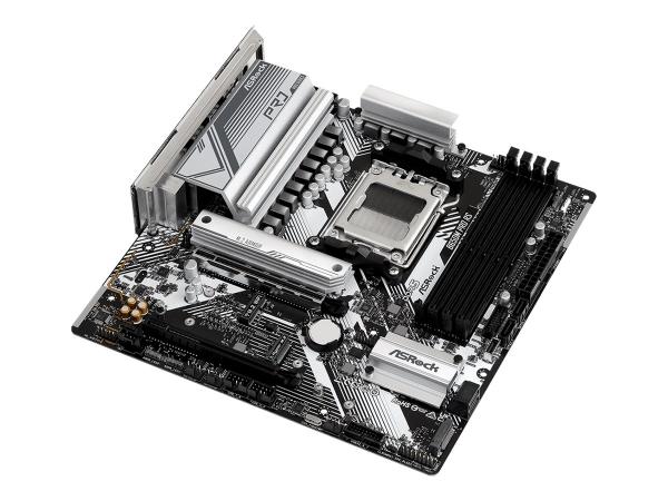 ASRock B650M PRO RS - Motherboard - micro ATX - Socket AM5 - AMD B650 Chipsatz - USB-C 3.2 Gen2, USB-C 3.2 Gen