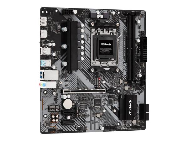 ASRock B650M-H/M.2+ - Motherboard - micro ATX - Socket AM5 - AMD B650 Chipsatz - USB-C 3.2 Gen 1, USB 3.2 Gen 