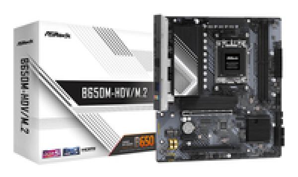ASRock B650M-HDV/M.2 - AMD - Sockel AM5 - AMD Ryzen™ 7 - DDR5-SDRAM - 64 GB - DIMM