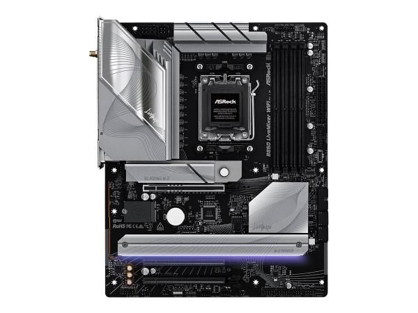 ASRock B850 LIVEMIXER WIFI - Motherboard - ATX - Socket AM5 - AMD B850 Chipsatz - USB-C 3.2 Gen 2x2, USB-C 3.2
