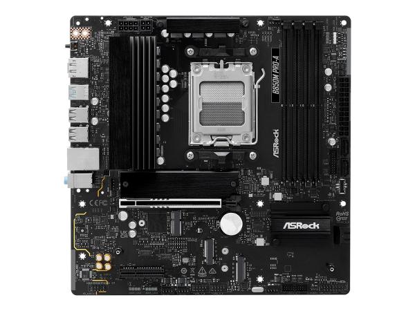 ASRock B850M Pro-A - Motherboard - micro ATX - Socket AM5 - AMD B850 Chipsatz - USB 3.2 Gen 2, USB-C 3.2 Gen2,
