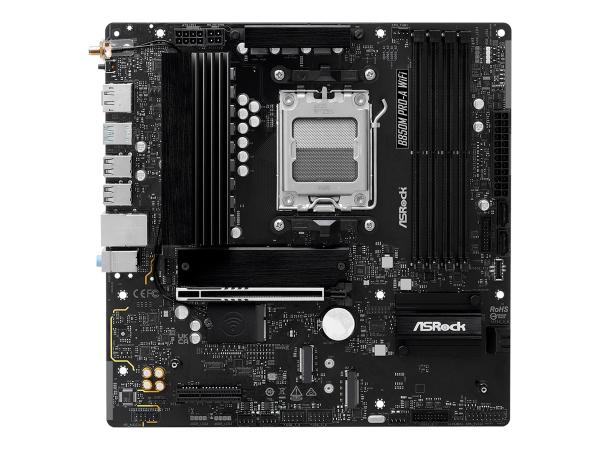 ASRock B850M Pro-A WIFI - Motherboard - micro ATX - Socket AM5 - AMD B850 Chipsatz - USB 3.2 Gen 2, USB-C 3.2 