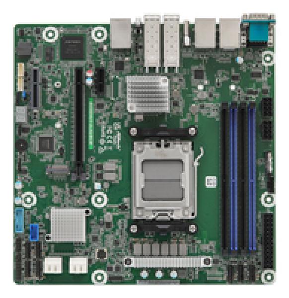 ASRock Mainboard B650D4U3-2L2Q/BCM micro-ATX Sockel AM5 Single - Mainboard - AMD Sockel AM5 (Ryzen Zen4)