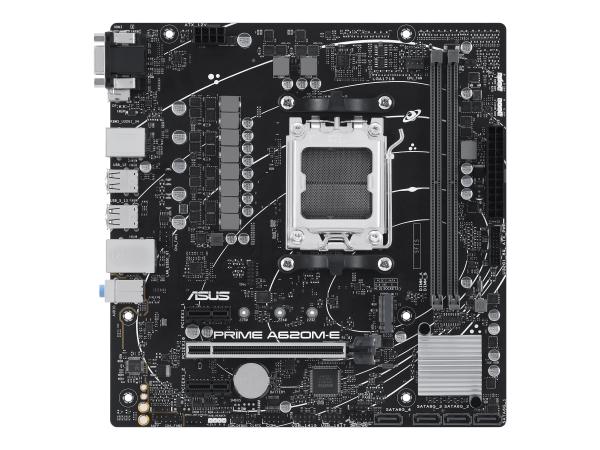 ASUS Prime A620M-E-CSM - Motherboard - micro ATX - Socket AM5 - AMD A620 Chipsatz - Gigabit LAN - Onboard-Graf