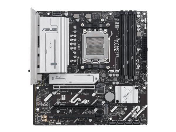ASUS PRIME B840M-A WIFI - Motherboard - micro ATX - Socket AM5 - AMD B840 Chipsatz - USB-C 3.2 Gen 1, USB 3.2 