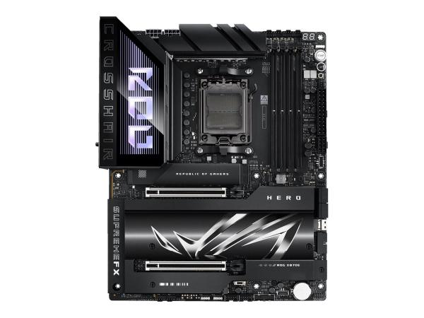 ASUS ROG CROSSHAIR X870E HERO - Motherboard - ATX - Socket AM5 - AMD X870E Chipsatz - USB4, USB 3.2 Gen 2, USB