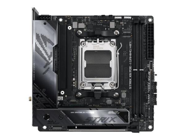 ASUS ROG Strix X670E-I Gaming WiFi - Motherboard - Mini-ITX - Socket AM5 - AMD X670E Chipsatz - USB4, USB 3.2 