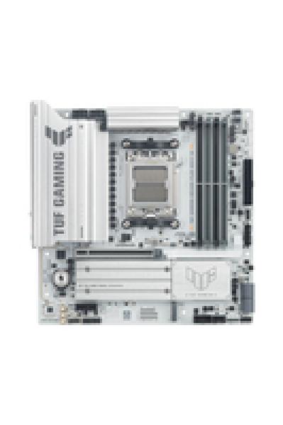 ASUS TUF GAMING B850M-PLUS WIFI7 W, AMD, Sockel AM5, AMD Ryzen 7000 Series, AMD Ryzen 8000 Series, AMD Ryzen 9
