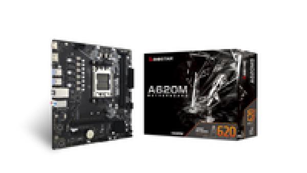 Biostar A620MS A620 AM5 mATX DDR5 - Mainboard - AMD Sockel AM5 (Ryzen Zen4)