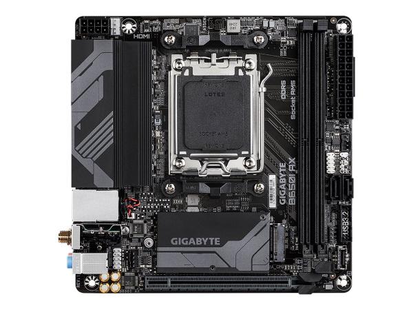 Gigabyte B650I AX - 1.0 - Motherboard - Mini-ITX - Socket AM5 - AMD B650 Chipsatz - USB 3.2 Gen 1, USB-C 3.2 G