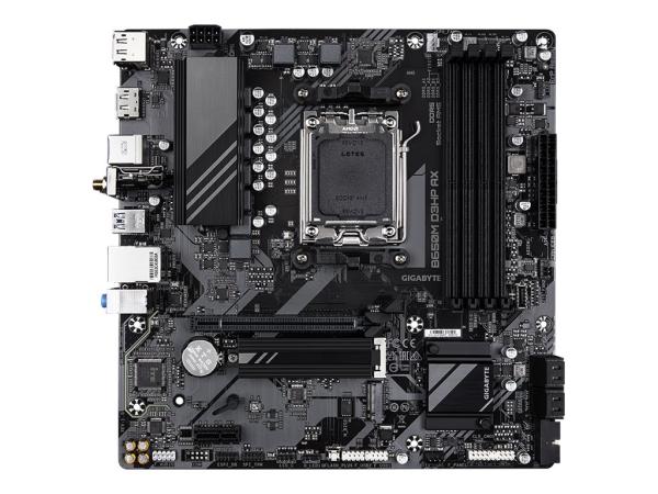 Gigabyte B650M D3HP AX - 1.0 - Motherboard - micro ATX - Socket AM5 - AMD B650 Chipsatz - USB 3.2 Gen 1, USB-C