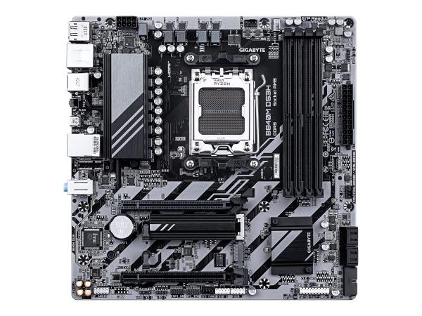 Gigabyte B840M DS3H - Motherboard - micro ATX - Socket AM5 - AMD B840 Chipsatz - USB-C 3.2 Gen 1, USB 3.2 Gen 