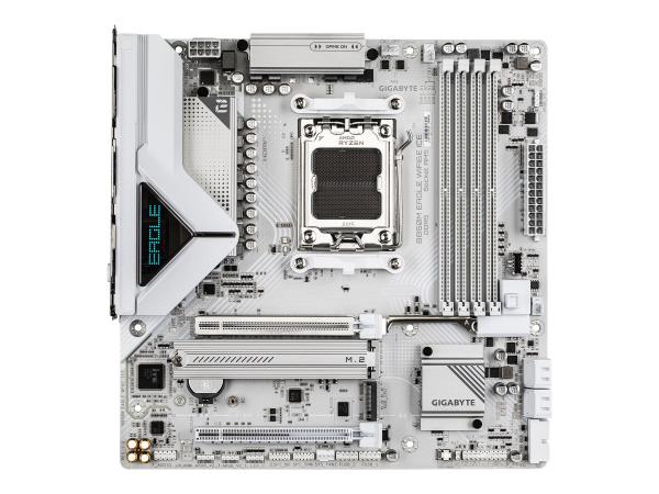 Gigabyte B850M EAGLE WIFI6E ICE - Motherboard - micro ATX - Socket AM5 - AMD B850 Chipsatz - USB-C 3.2 Gen2, U