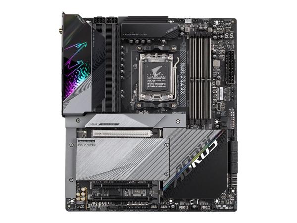 Gigabyte X670E AORUS MASTER - 1.0 - Motherboard - E-ATX - Socket AM5 - AMD X670E Chipsatz - USB-C 3.2 Gen2, US