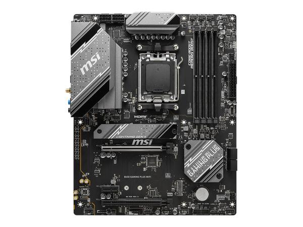 MSI B650 GAMING PLUS WIFI - Motherboard - ATX - Socket AM5 - AMD B650 Chipsatz - USB 3.2 Gen 1, USB 3.2 Gen 2,