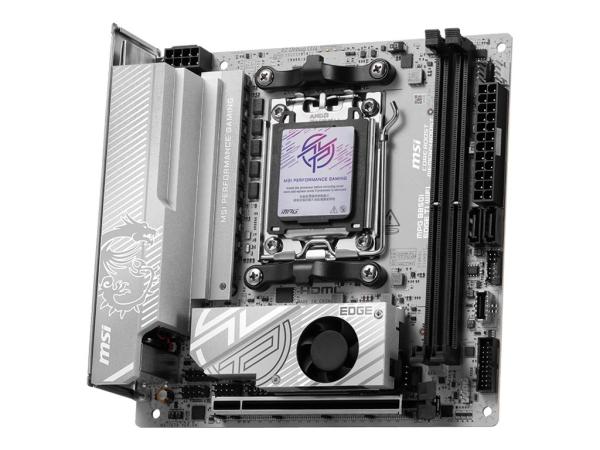 MSI MPG B850I EDGE TI WIFI - Motherboard - Mini-ITX - Socket AM5 - AMD B850 Chipsatz - USB-C 3.2 Gen 2x2, USB-