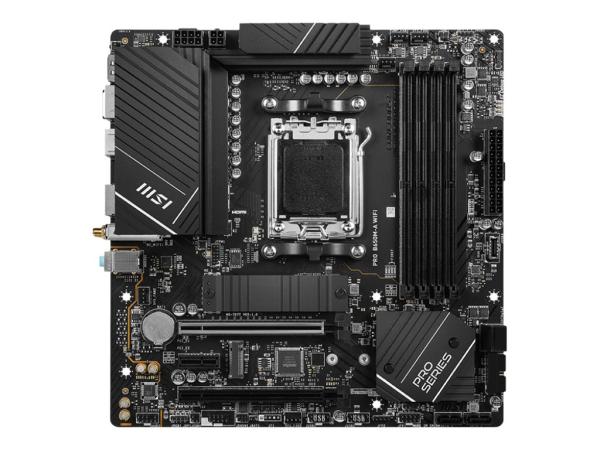 MSI PRO B650M-A WIFI - Motherboard - Mini-ATX - Socket AM5 - AMD B650 Chipsatz - USB 3.2 Gen 2, USB-C 3.2 Gen2