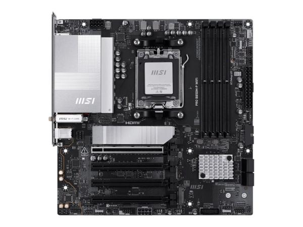 MSI PRO B850M-P WIFI - Motherboard - micro ATX - Socket AM5 - AMD B850 Chipsatz - USB 3.2 Gen 2, USB-C 3.2 Gen