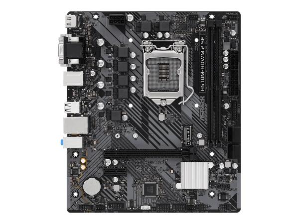 ASRock H510M-HDV/M.2 SE - Motherboard - micro ATX - LGA1200-Sockel - H470 Chipsatz - USB 3.2 Gen 1 - Gigabit L