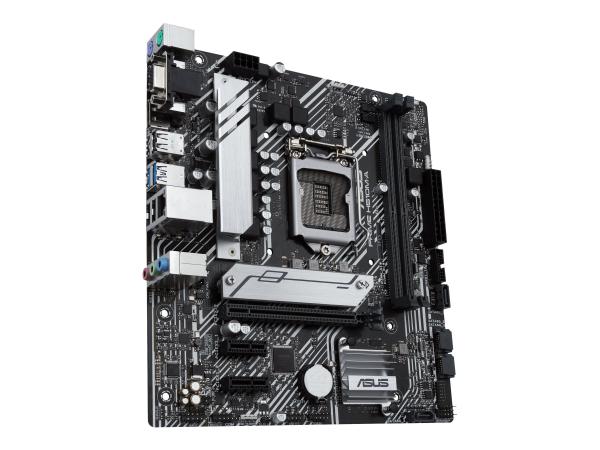 ASUS PRIME H510M-A - Motherboard - micro ATX - LGA1200-Sockel - H510 Chipsatz - USB 3.2 Gen 1 - Gigabit LAN - 