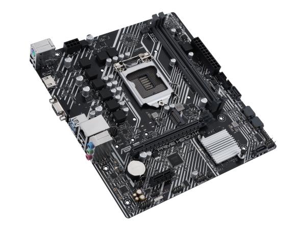 ASUS PRIME H510M-K - Motherboard - micro ATX - LGA1200-Sockel - H510 Chipsatz - USB 3.2 Gen 1 - Gigabit LAN - 