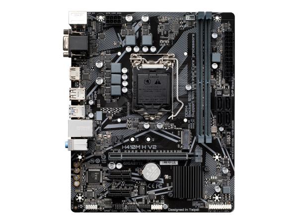 Gigabyte H410M H V2 - 1.0 - Motherboard - micro ATX - LGA1200-Sockel - H410 Chipsatz - USB 3.2 Gen 1 - Gigabit