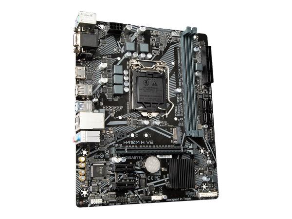 Gigabyte H410M H V2 - 1.0 - Motherboard - micro ATX - LGA1200-Sockel - H410 Chipsatz - USB 3.2 Gen 1 - Gigabit