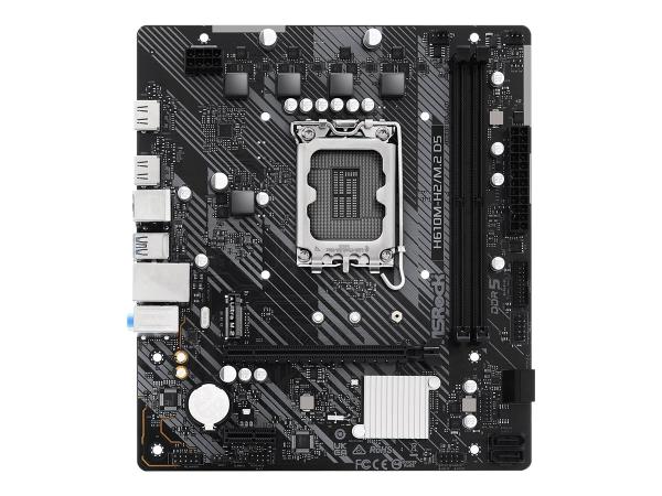 ASRock H610M-H2/M.2 D5 - Motherboard - micro ATX - LGA1700-Sockel - H610 Chipsatz - USB 3.2 Gen 1 - Gigabit LA