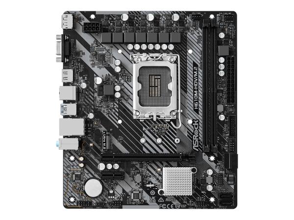 ASRock H610M-HDV/M.2 - 2.0 - Motherboard - micro ATX - LGA1700-Sockel - H610 Chipsatz - USB 3.2 Gen 1 - Gigabi