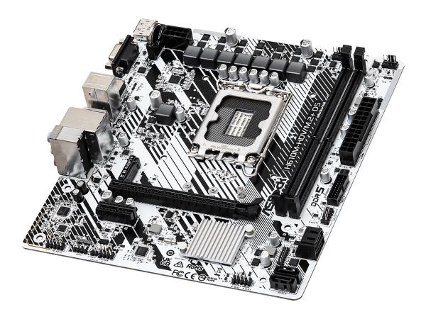 ASRock H610M-HDV/M.2+ D5 - Motherboard - micro ATX - LGA1700-Sockel - H610 Chipsatz - USB-C 3.2 Gen 1, USB 3.2