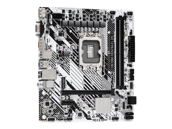 ASRock H610M-HDV/M.2+ D5 - Motherboard - micro ATX - LGA1700-Sockel - H610 Chipsatz - USB-C 3.2 Gen 1, USB 3.2
