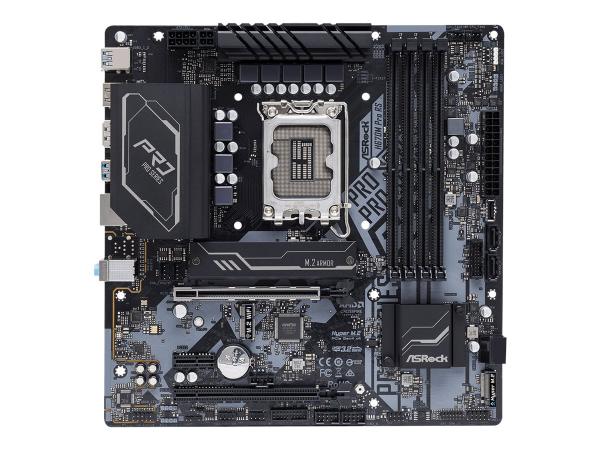 ASRock H670M Pro RS - Motherboard - micro ATX - LGA1700-Sockel - H670 Chipsatz - USB 3.2 Gen 1, USB 3.2 Gen 2,